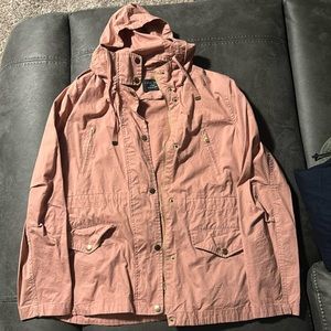 Large Anorak light pink jacket